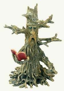 magic tree incense burner